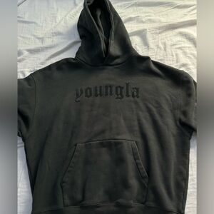 YoungLA 566 - CLOUD 9 HOODIE Charcoal Large